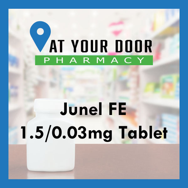 Junel FE 1.5 0.03mg Tablet 28 Pack At Your Door Pharmacy